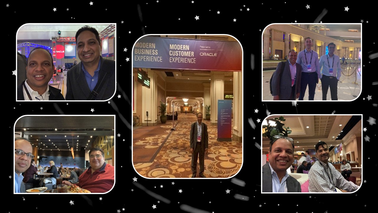 Cerebra Consulting Inc at Oracle Modern Customer Experience Conference in Las Vegas Nevada